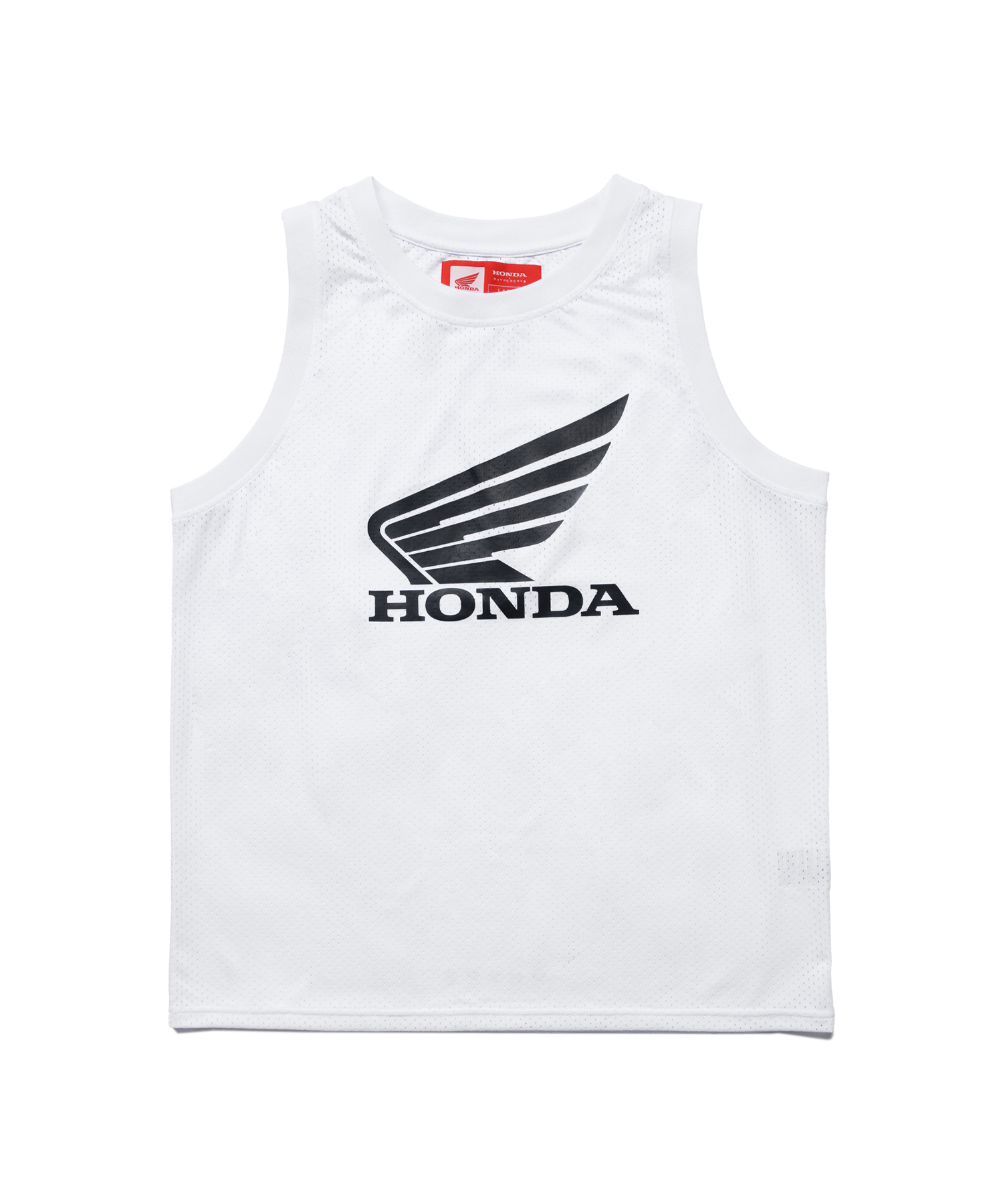 Honda Original Wing logo Mesh Sleeveless White