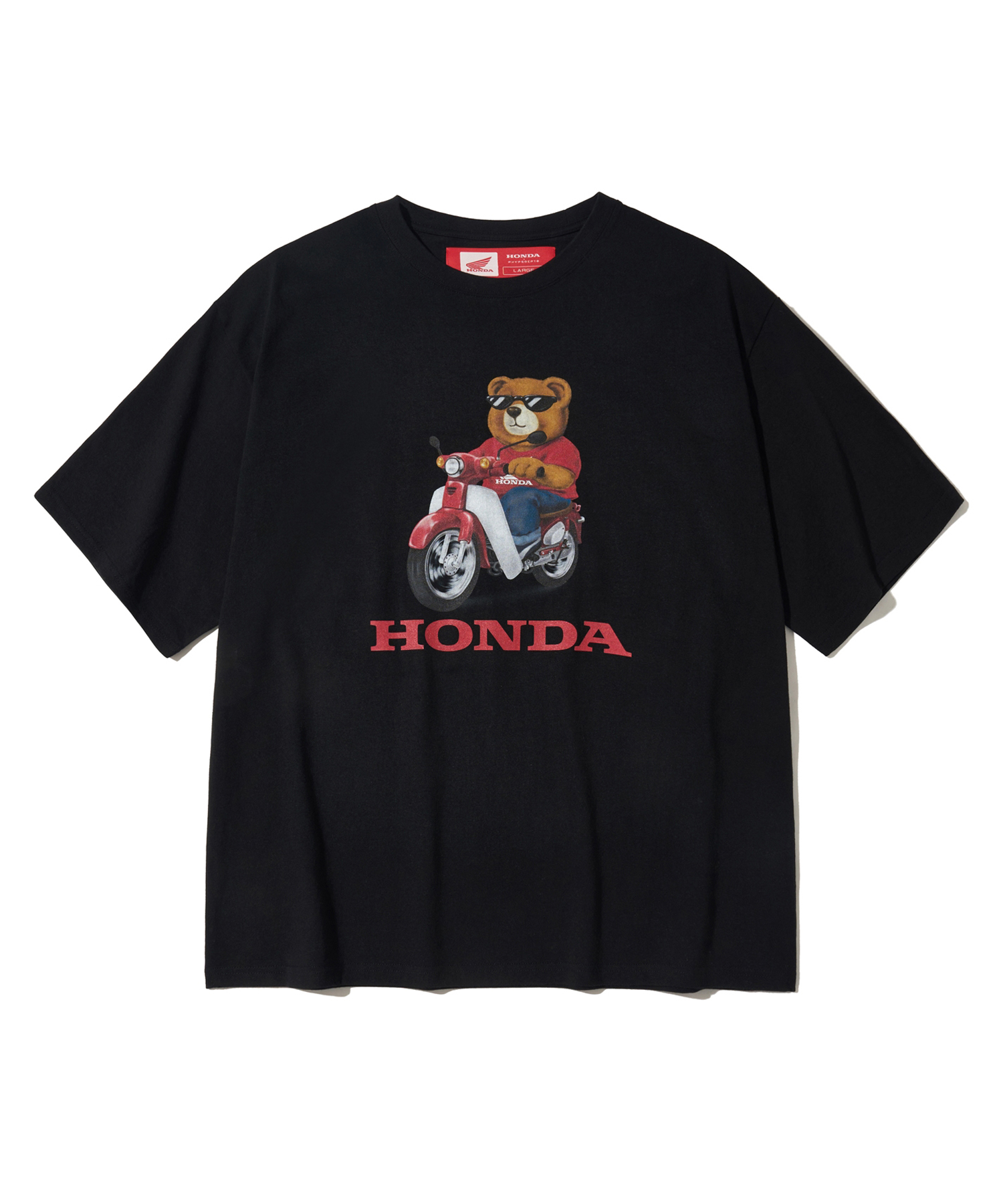 Honda Bear T-shirt Black