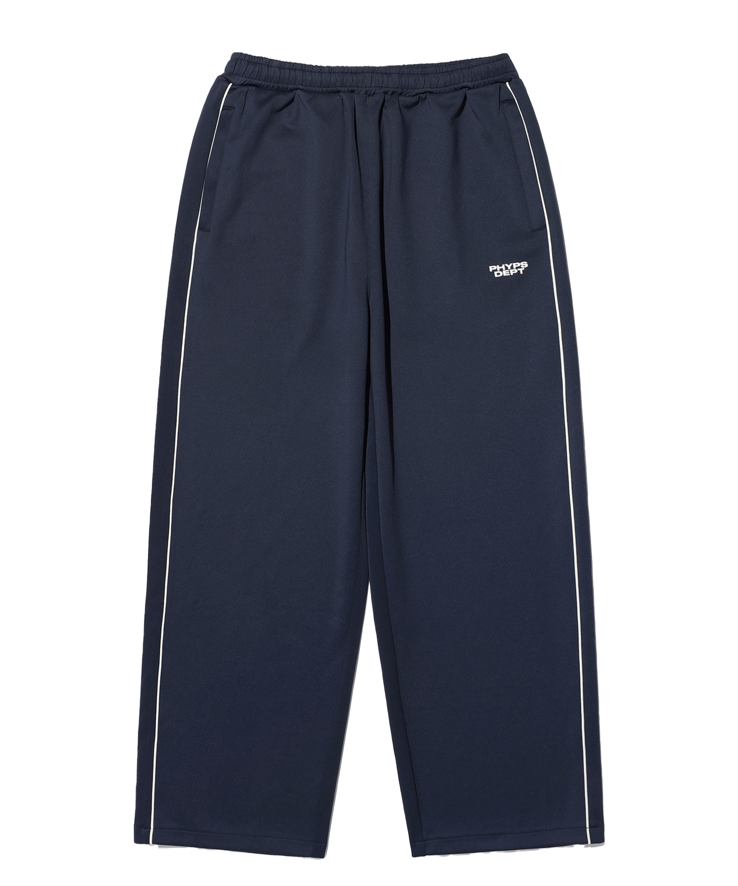 PIPING JERSEY TRACK PANTS NAVY
