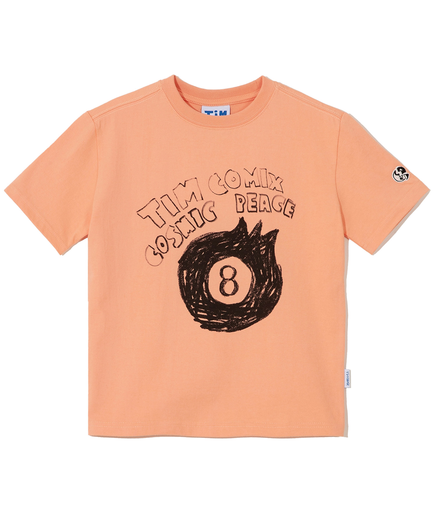 8 BALL DOODLE KIDS SS CORAL