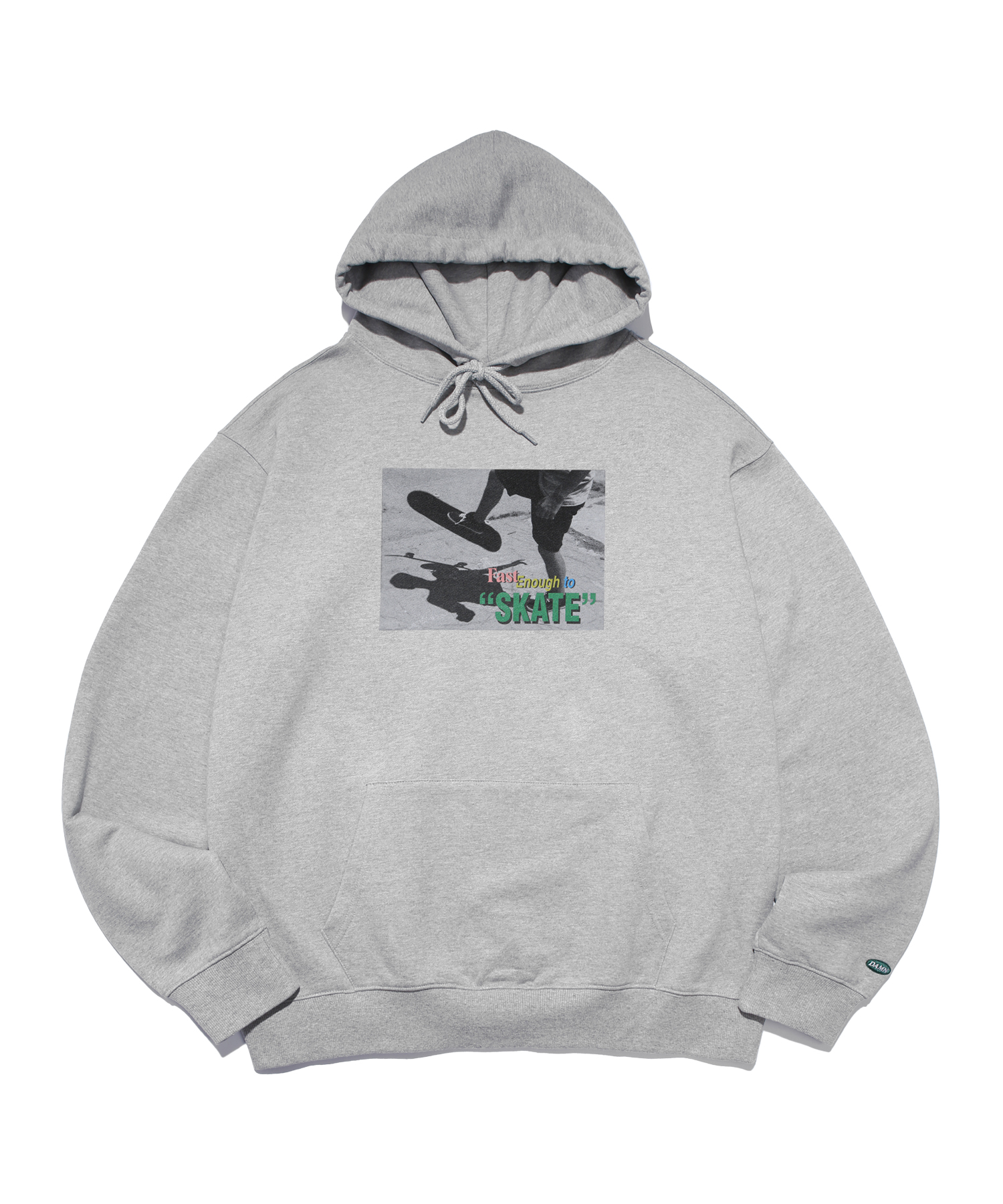 THE SMELL OF US SKATE HOODIE GRAY