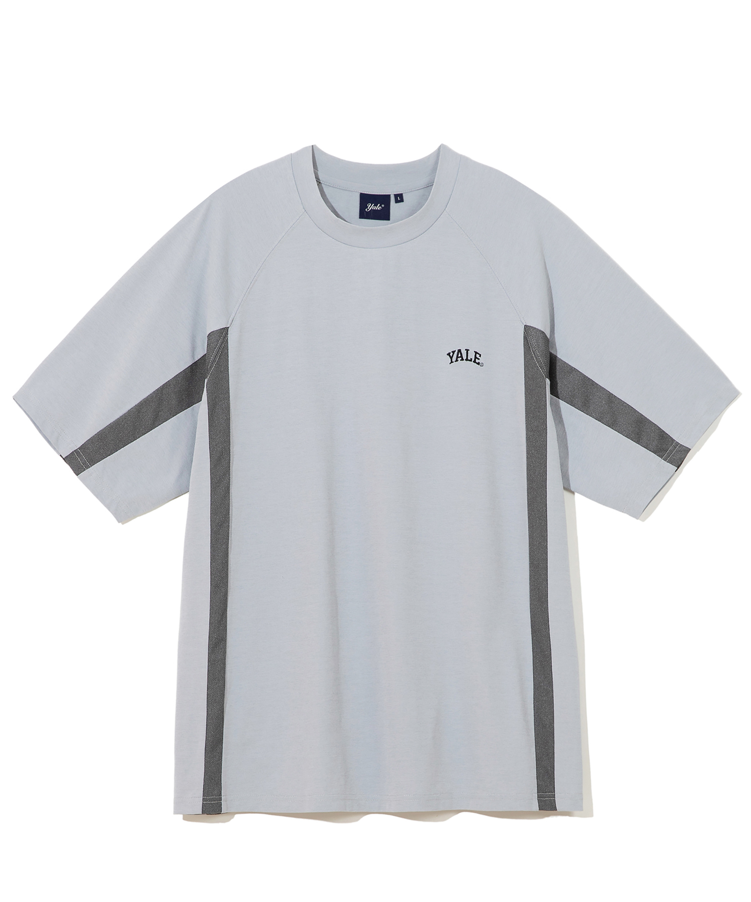 [ONEMILE WEAR] MESH MIXED SPORTS TEE LIGHT GRAY