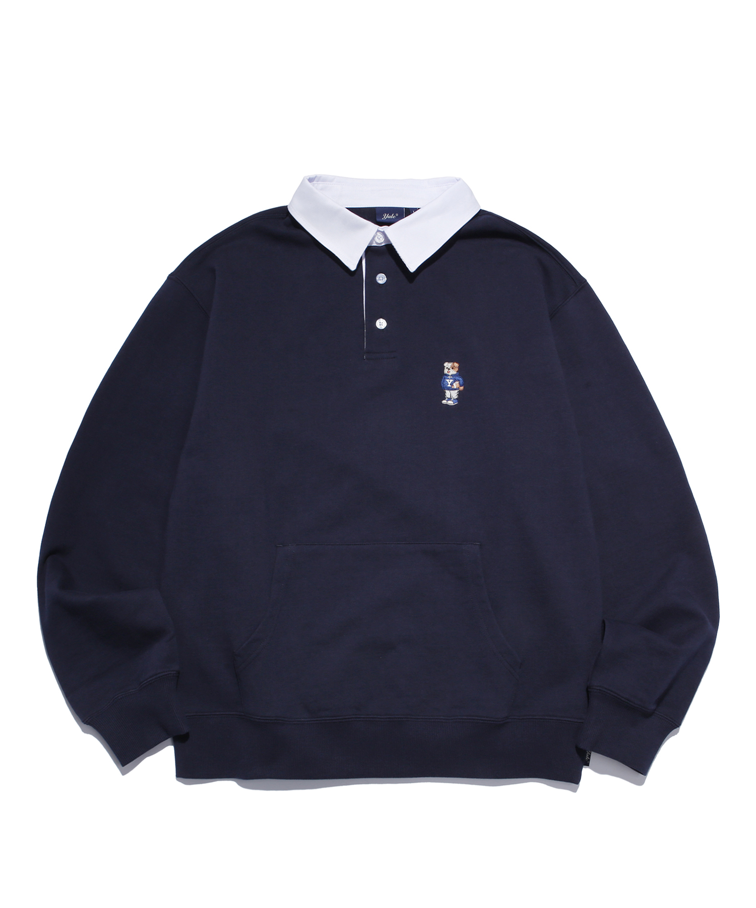 EMBROIDERY UNIVERSITY DAN RUGBY CREWNECK NAVY
