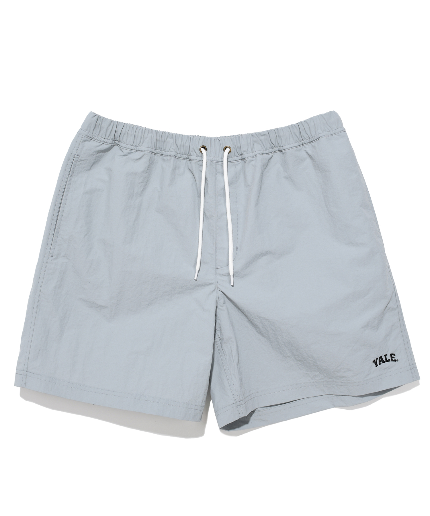 [ONEMILE WEAR] SMALL ARCH LOGO BEACH SHORTS GRAY