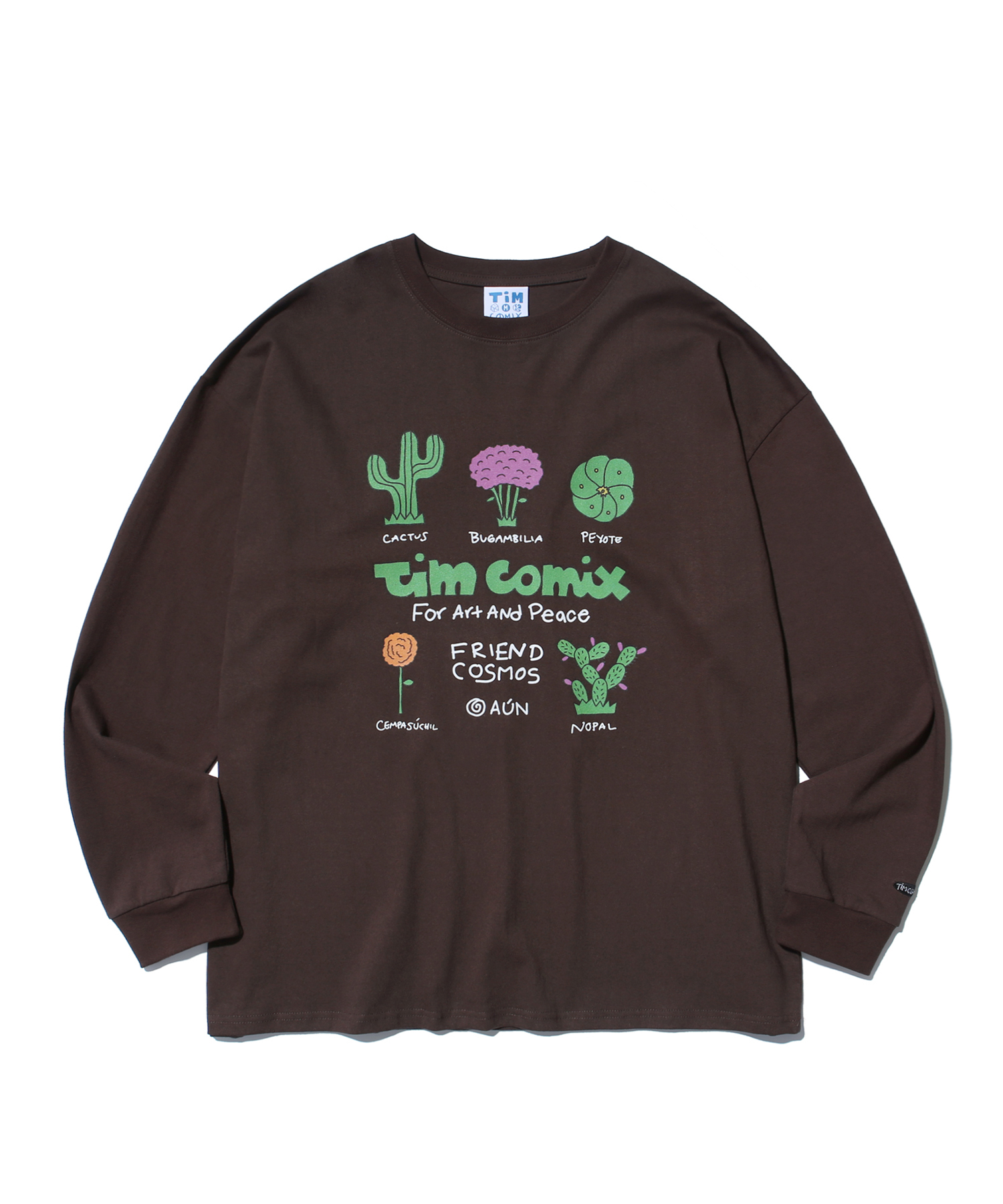 TIM COMIX MEXICAN PLANTS LS BROWN