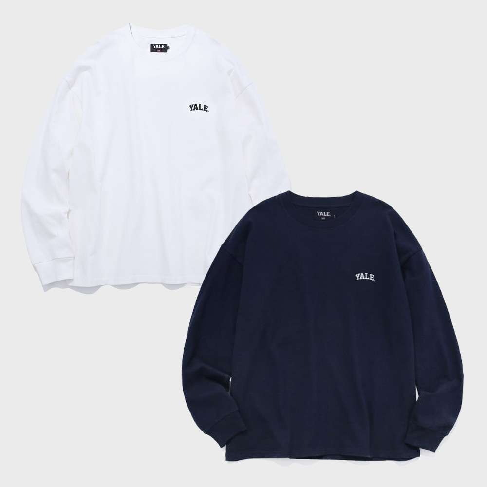 (22FW) 2PACK SMALL ARCH LS NAVY / WHITE