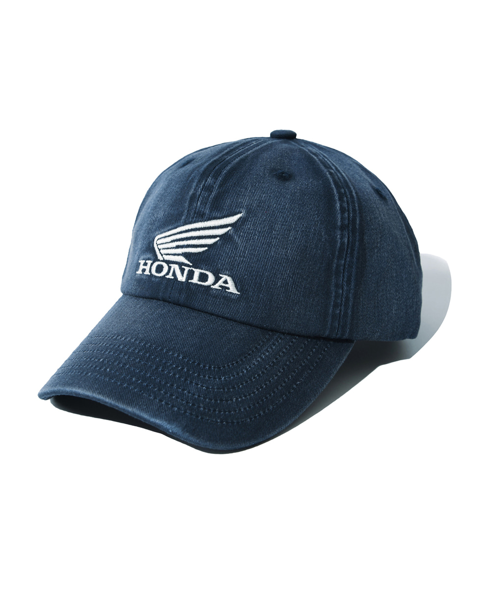 [직원] Honda Vintage Original Wing logo Cap Navy