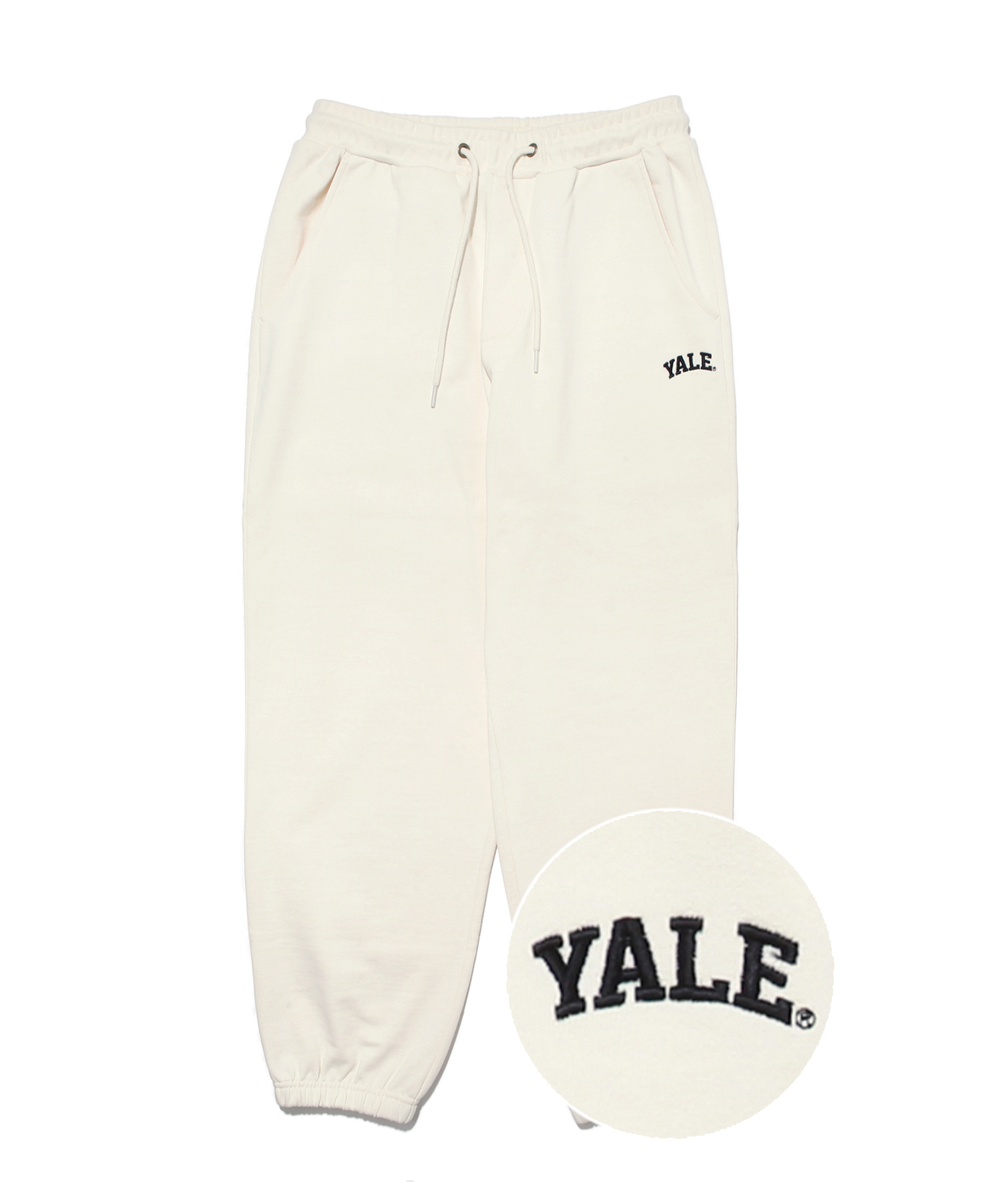[ONEMILE WEAR] SMALL ARCH SWEAT PANTS IVORY