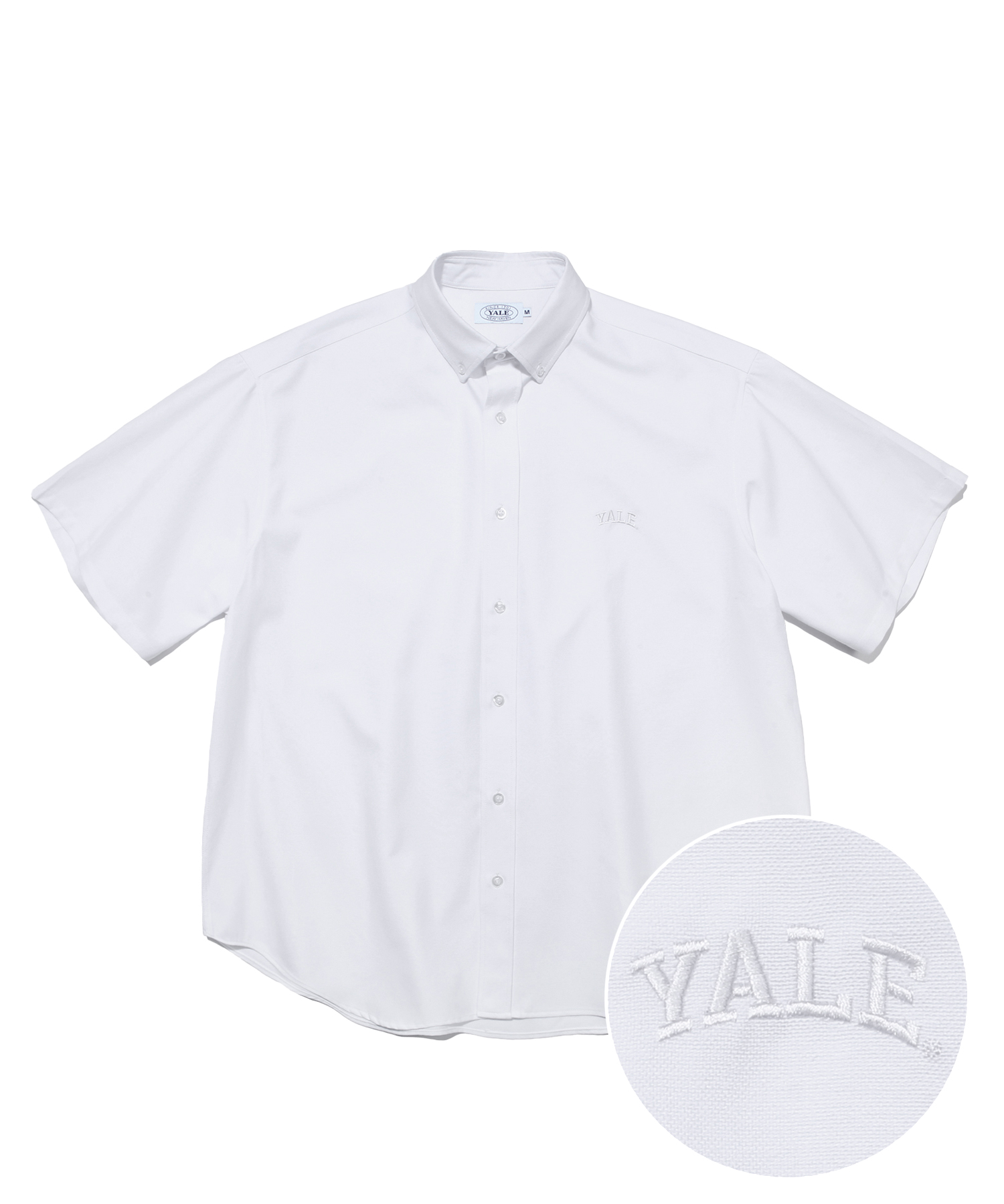 [ONEMILE WEAR] SMALL ARCH OVERSIZED SS SHIRT WHITE