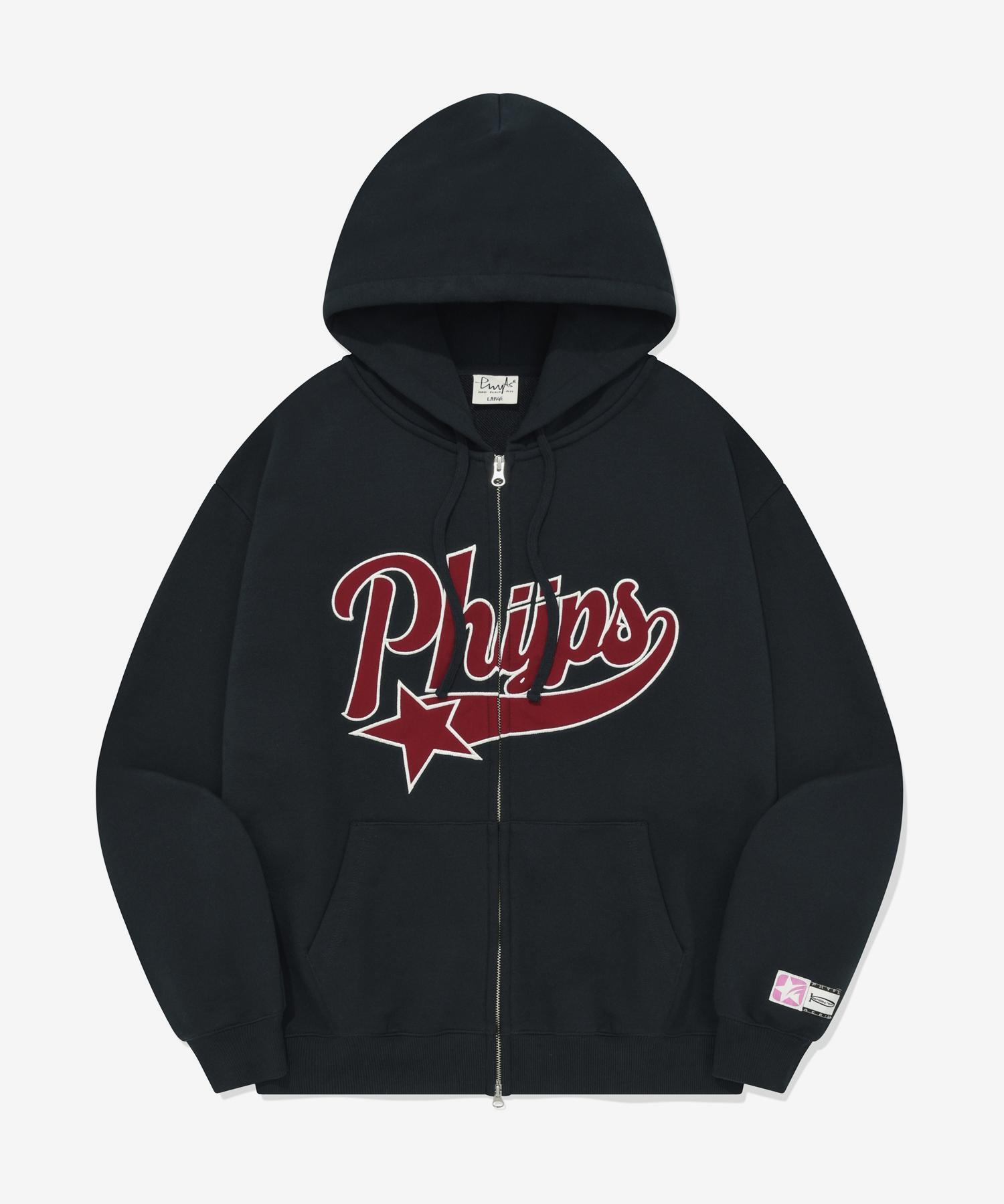 PHYPS ♥ Startail Quilted Hooded Zip-Up /追跡付 PHYPS ♥ Startail Quilted Hooded Zip-Up /追跡付