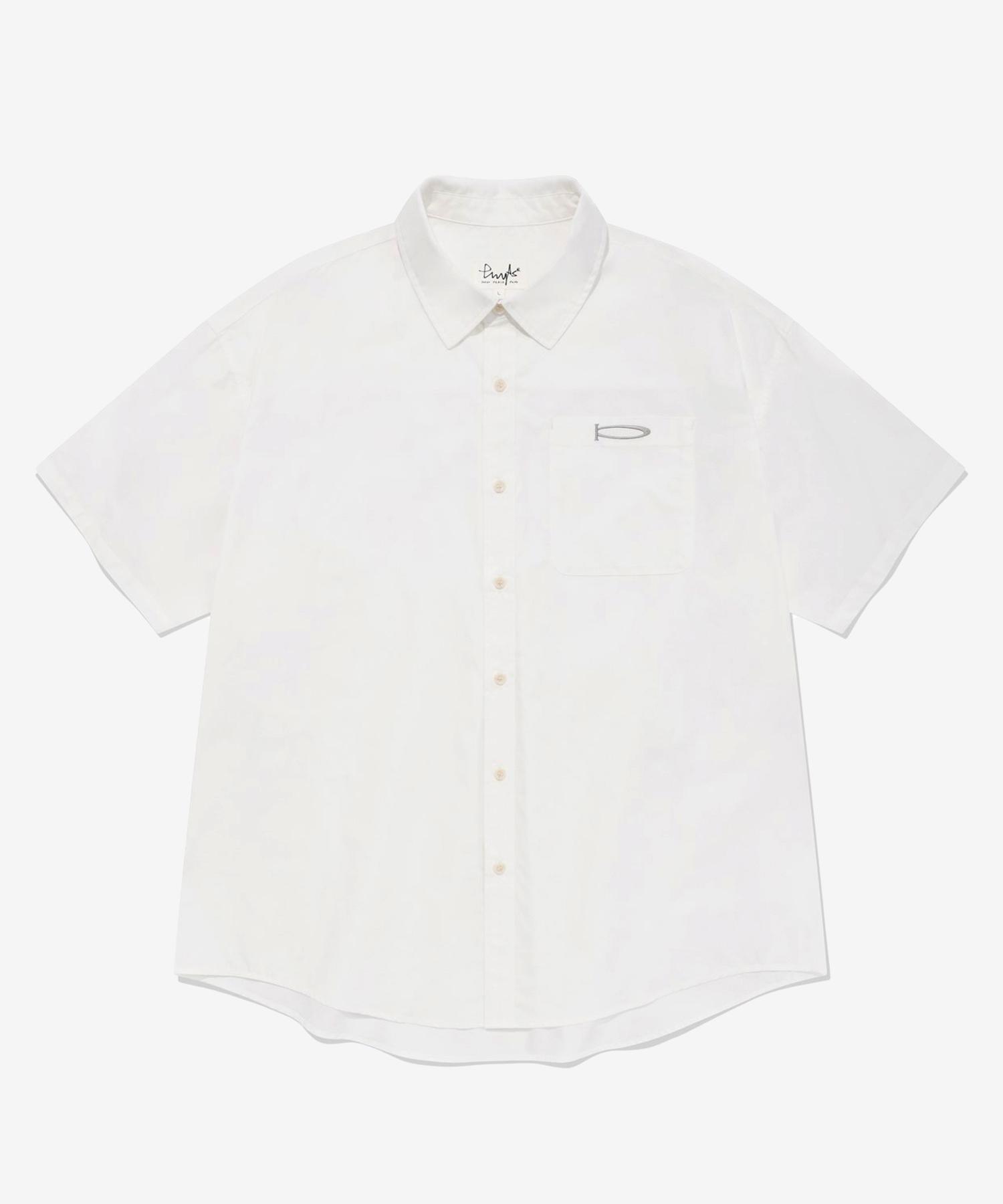 ★ Phyps Department★ PACTIVE Solid Short Sleeve Shirt Dyin P-ACTIVE Solid Short Sleeve Shirt White - PHYPS HOME