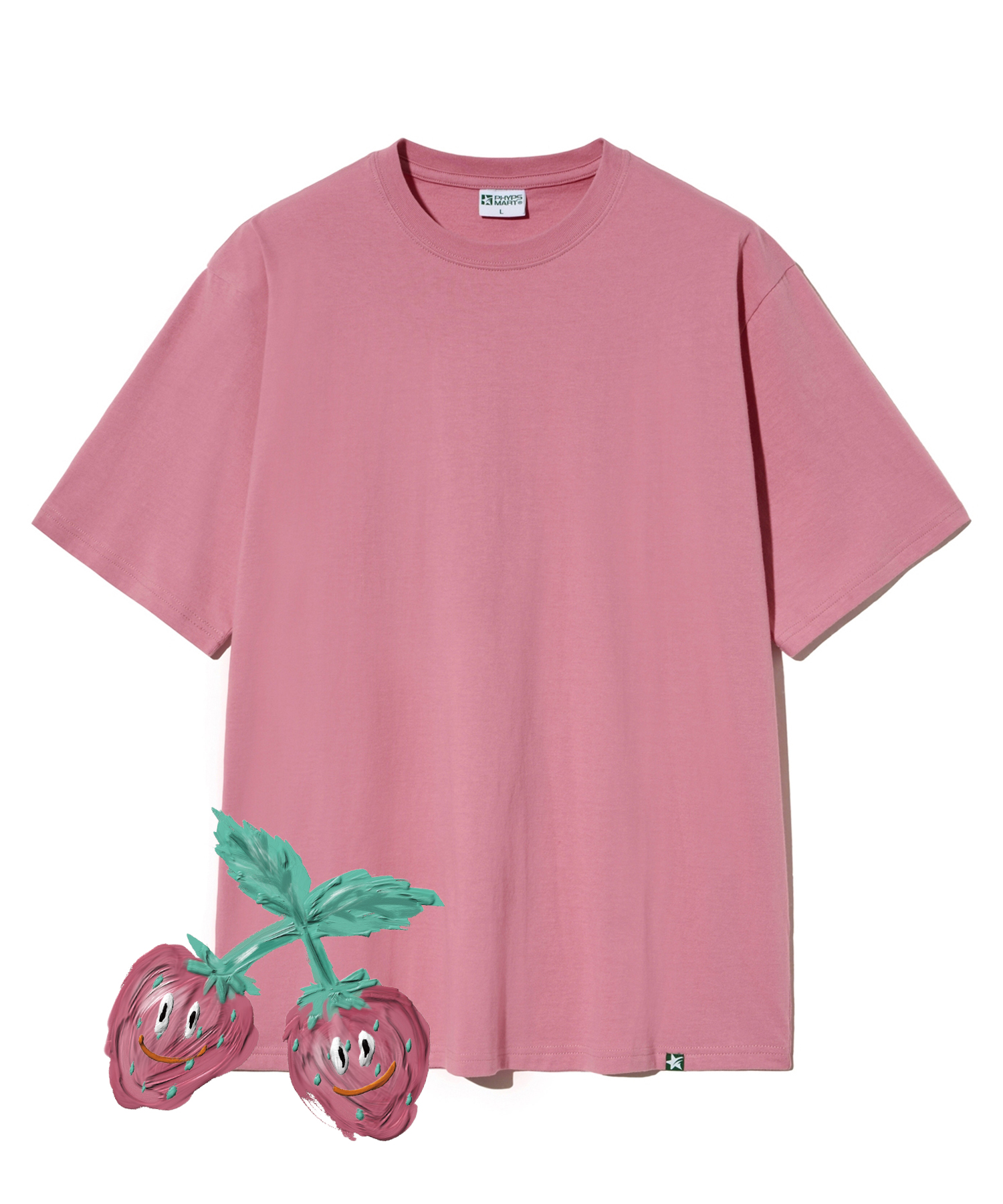 Strawberry Basic T-shirt - PHYPS HOME
