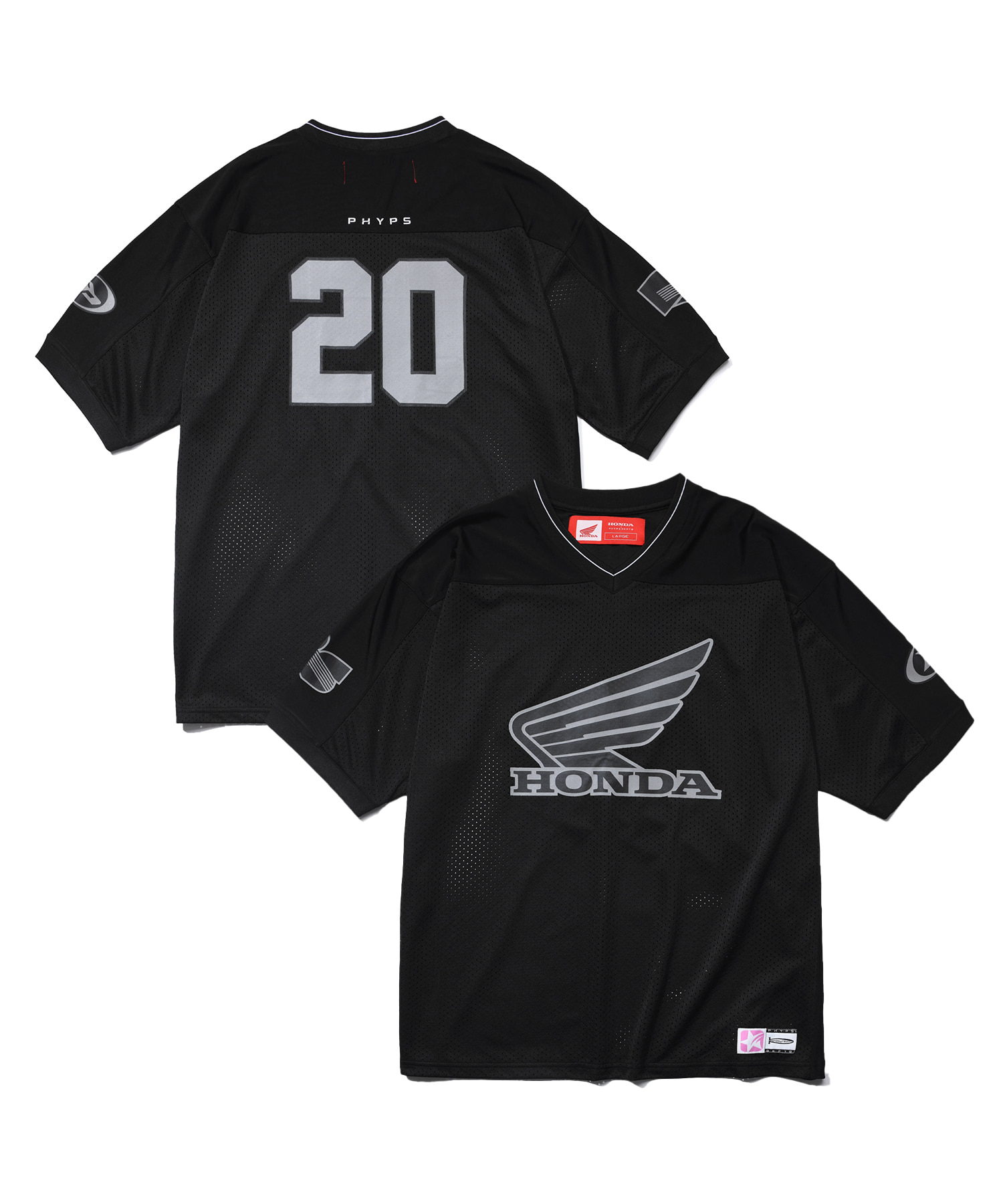 ◆24SS PHYPS X Honda Original Wing logo T-shirt/2枚セット◆ ◇24SS PHYPS X Honda Original Wing logo T-shirt/2枚セット