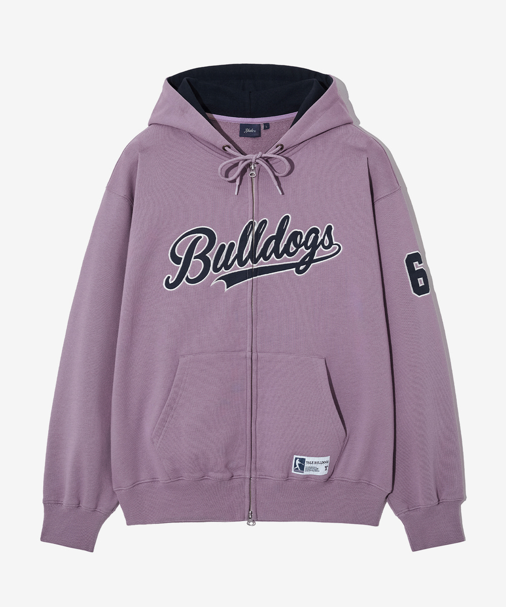 ★YALE ★ PIGMENT APPLIQUE HOOD ZIP-UP MUSINSA | YALE Pigment Applique Hooded Zip-Up_Beige