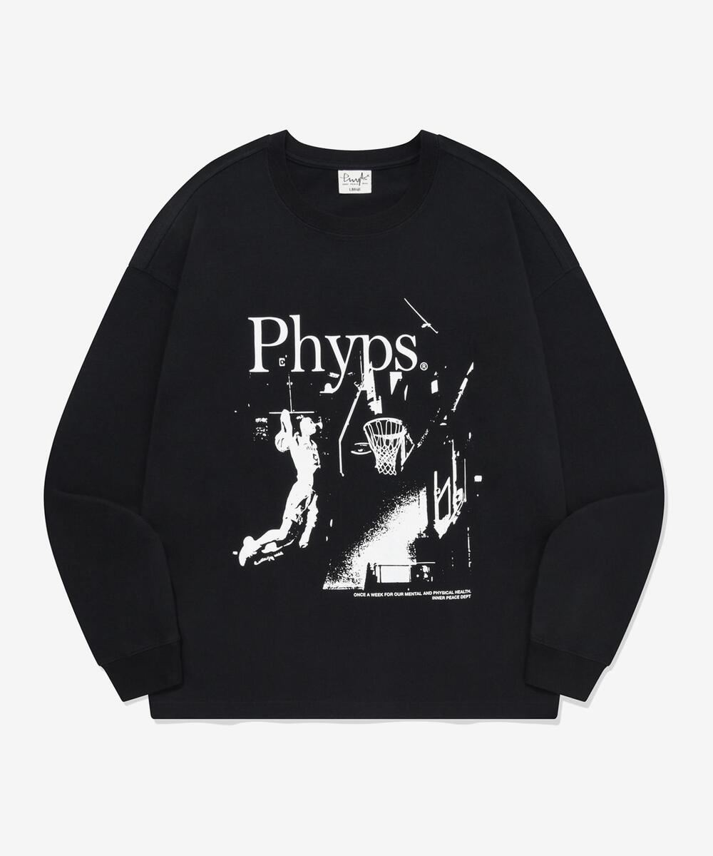 ★ Phyps Department★ Tail logo long sleeve off white PD02L PHYPS DEPT - Long sleeve t-shirt - PHYPS HOME