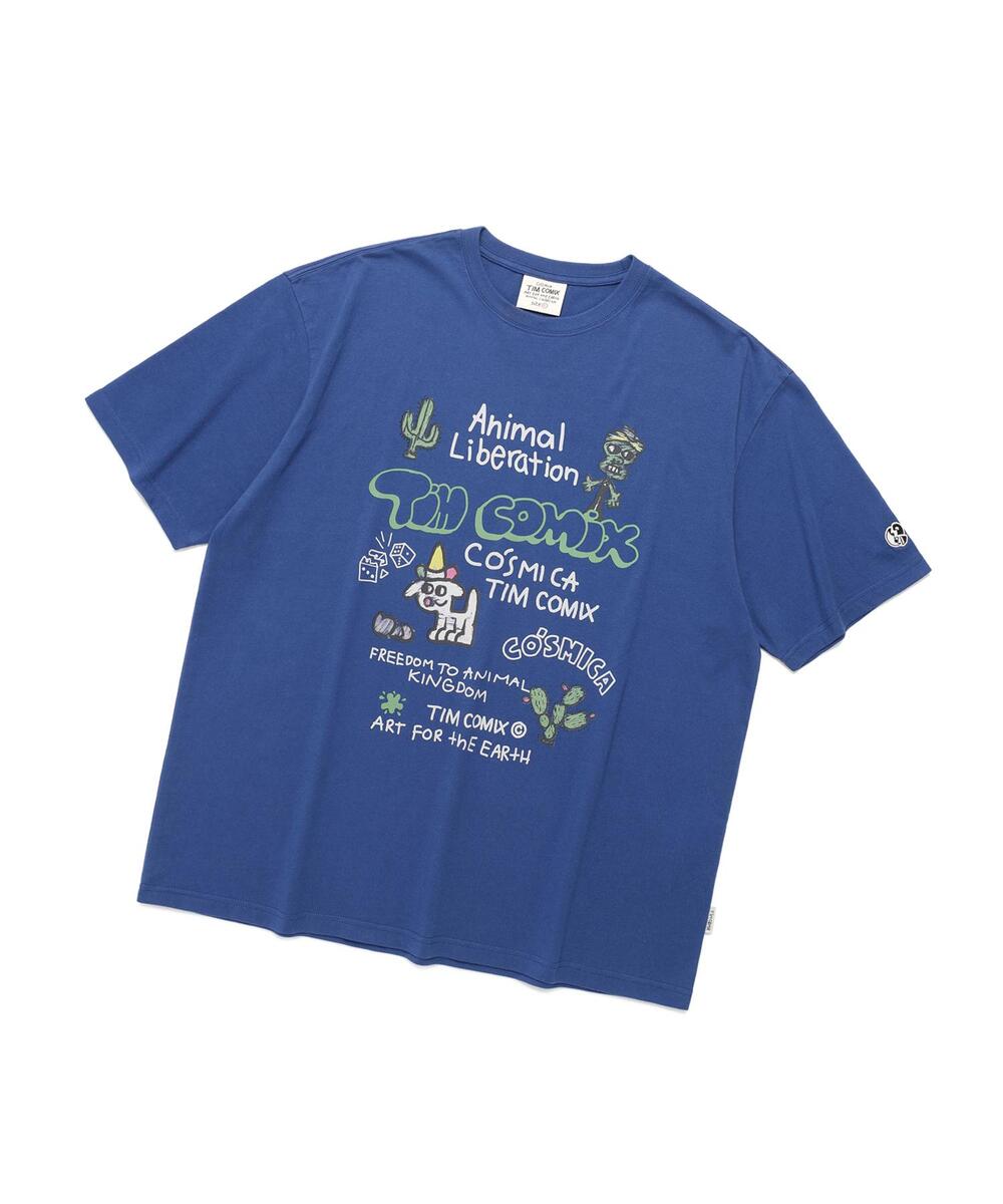 Tシャツ・カットソー TIMCOMIX x HELLO SUNRISE Tim Dadito On The Beach SS Tim Comix - Tim Comix - PHYPS HOME