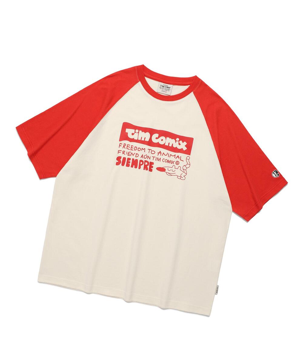 ★TIMCOMIX★ Siempre Animal Raglan Long Sleeve Green MUSINSA | TIMCOMIX Siempre Animal Raglan Long Sleeve_Green