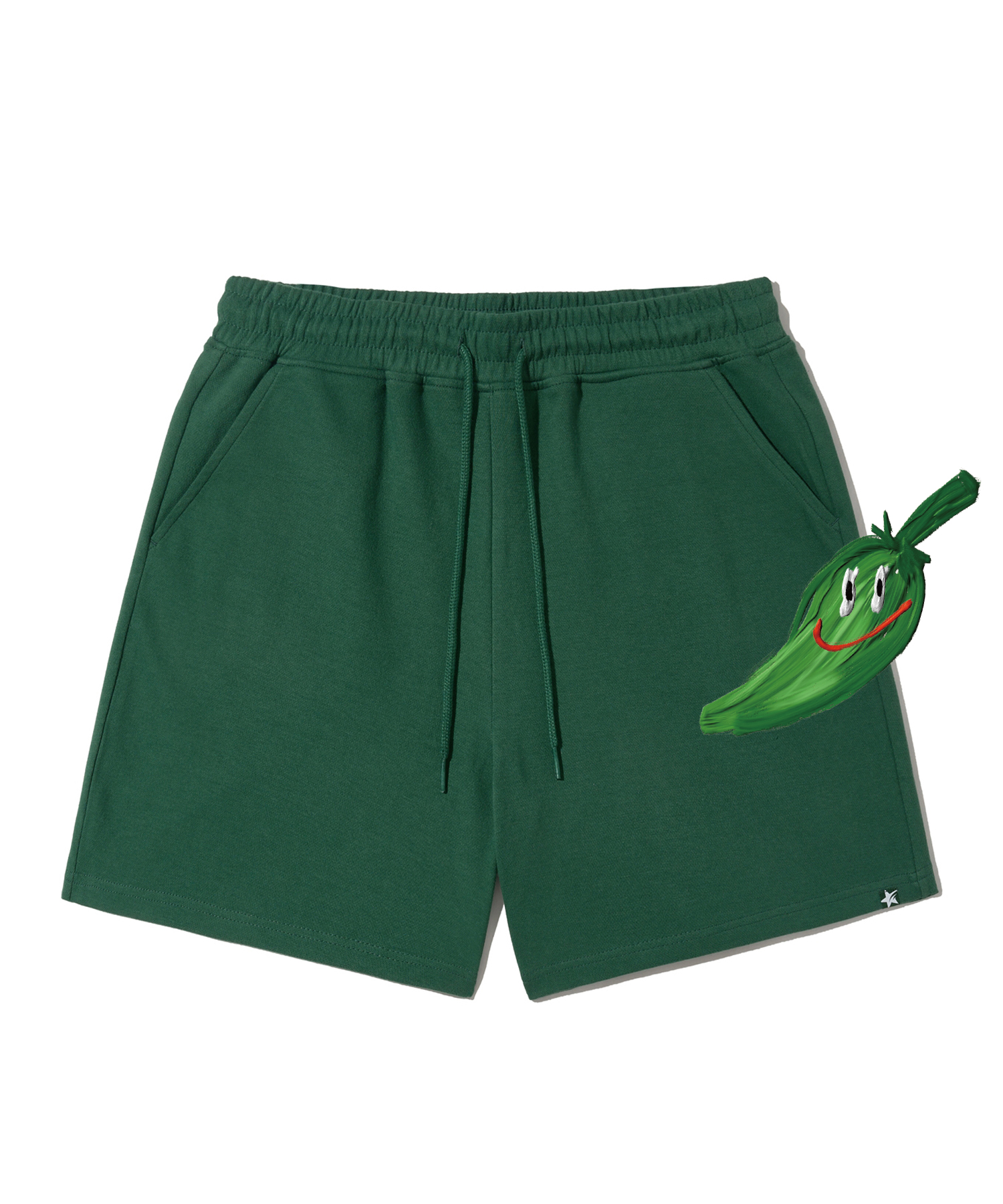 ★ Phyps Department★ Startail Sporty Shorts Green PEM1SO30 Phyps Mart - Short pants - PHYPS HOME
