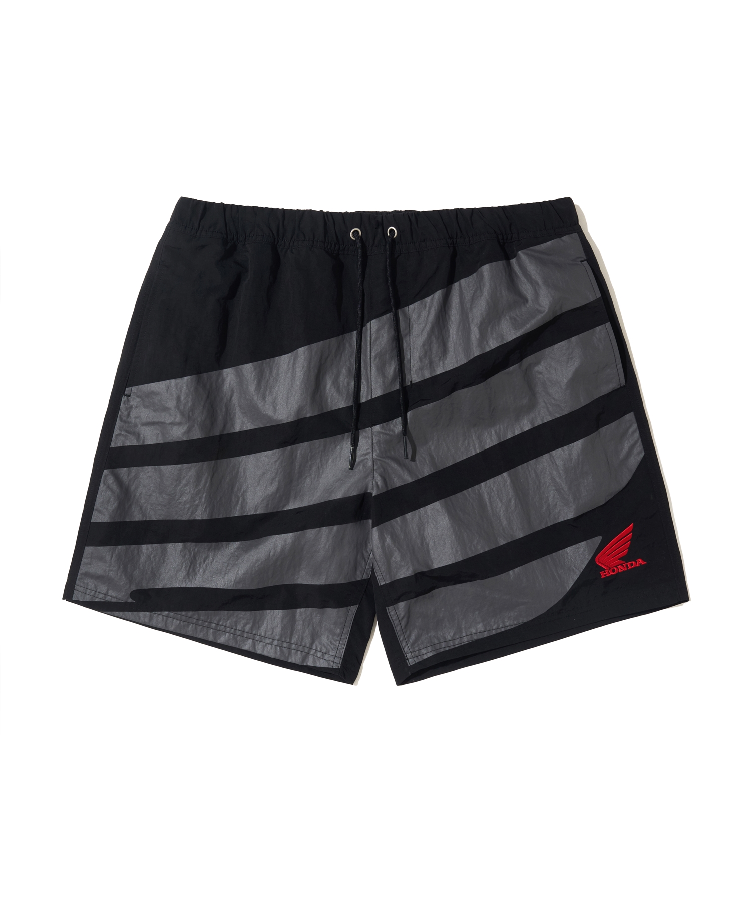 【韓国Honda Motorcycle】Honda Logo Artwork Sweat Shorts Honda Motorcycle - Short pants - PHYPS HOME