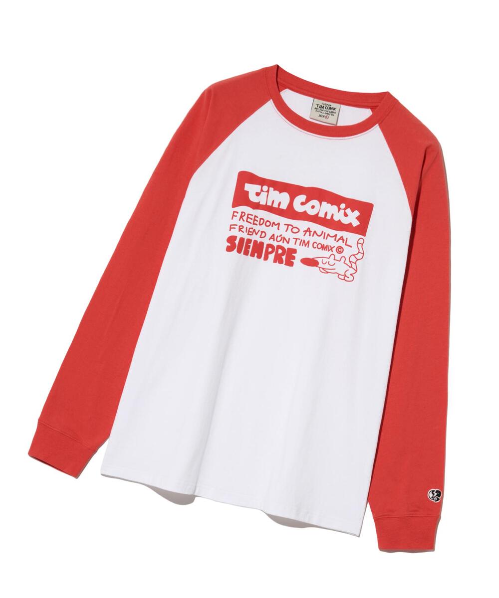 ★TIMCOMIX★ Comics Spray Cartoon Graphic Long Sleeve White MUSINSA | TIMCOMIX Comics Spray Cartoon Graphic Long