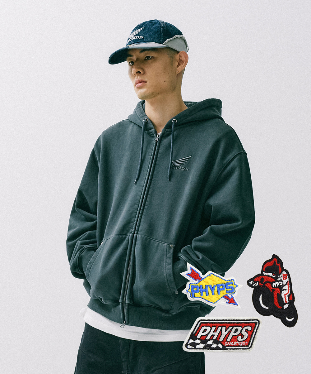 パーカー・フーディ HONDA MOTORCYCLE KOREA Honda Small Wing Rivet point Hoodie R Honda Apparel Honda Vintage Wing Hoodie All Sizes and Colors