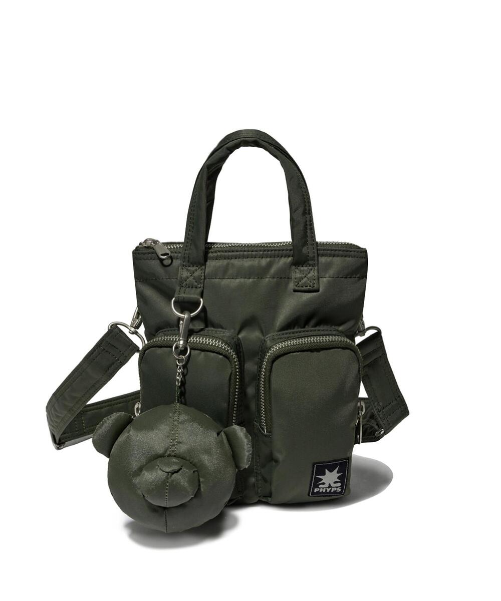 Phyps Department★韓国★人気★Bear Key Ring Padding Backpack PHYPS DEPT - bag - PHYPS HOME