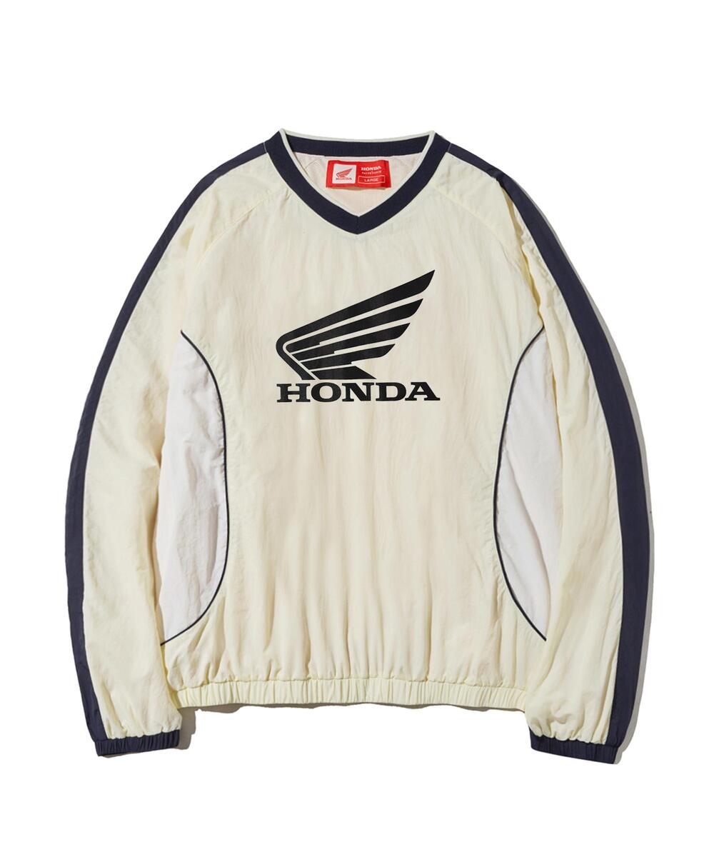 トップスその他 HONDA MOTORCYCLE Honda Speed Track nylon Long sleeve Beige H HONDA MOTORCYCLE Honda Speed Track nylon Long sleeve Navy HE