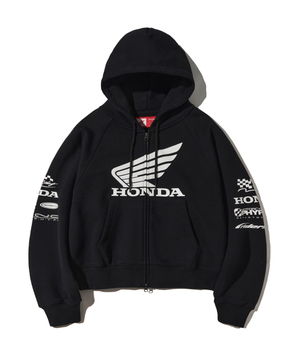 パーカー・フーディ HONDA MOTORCYCLE KOREA Honda Hoodie Cap Track JacketBlue MUSINSA | Honda Motorcycle Honda Racing Hoodie Cap Zip-up_Gray