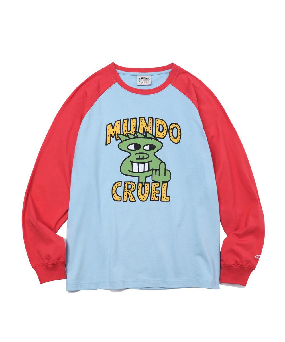 ★TIMCOMIX★ Siempre Animal Raglan Long Sleeve Brown 7c687454b4421f92262fd51c57efc8