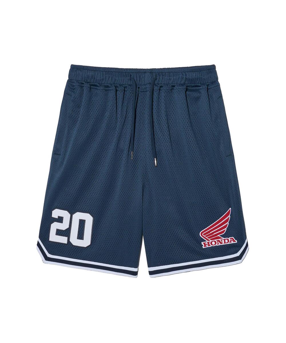 【韓国Honda Motorcycle】Honda Logo Artwork Sweat Shorts Honda Motorcycle - Short pants - PHYPS HOME
