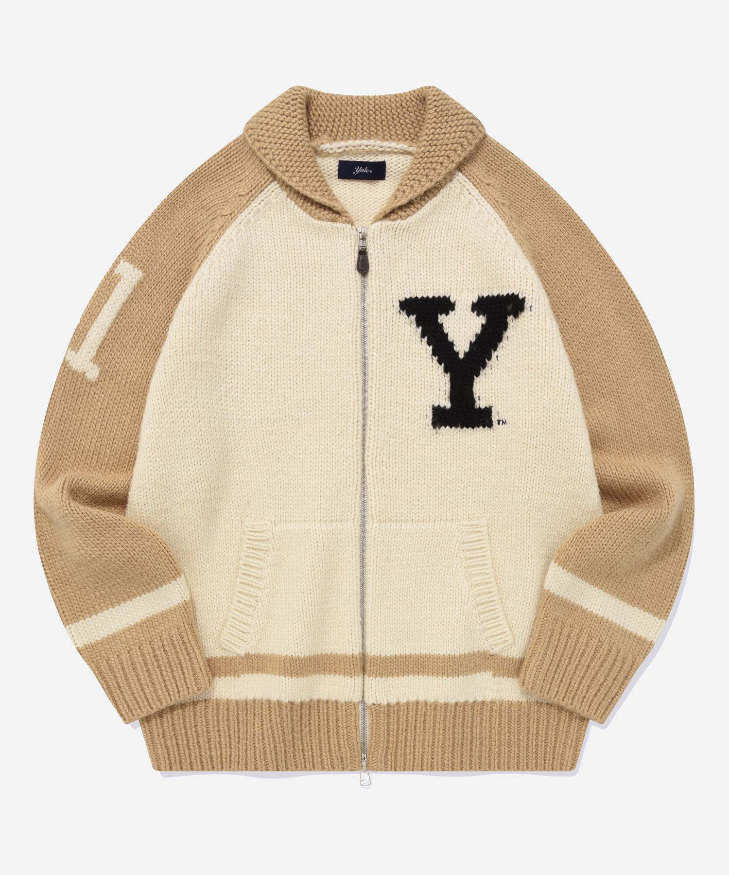 【HI FI FNK】Yale Collar Cardigan 1940s Yelling for Yale Cardigan | Vintage 40s Ivy League