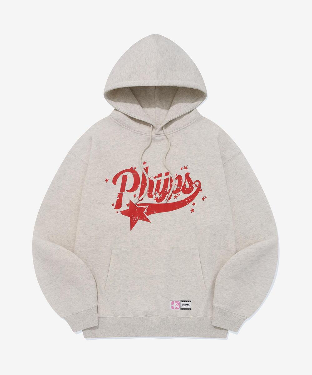 Scatter Star Tail Hoodie_Black - PHYPS HOME