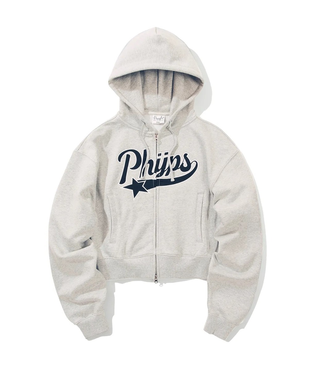 ★PHYPS★送料込み★韓国★人気★PHYPS STAR TAIL HOODIE ZIP UP ☆韓国の人気☆【PHYPS】☆PHYPS STAR TAIL HOODIE ZIP U.P