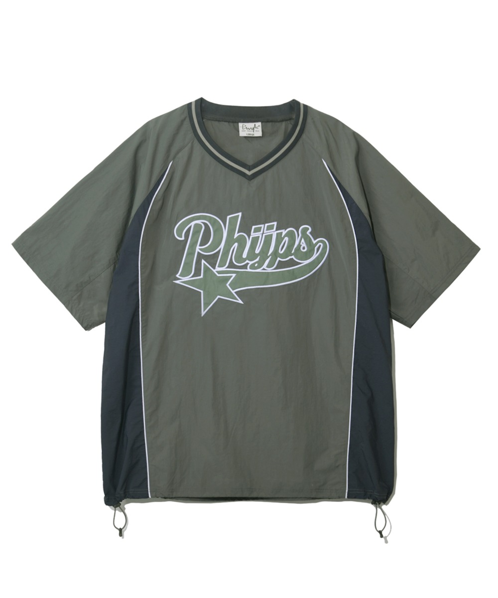 ★ Phyps Department★ Check Startail String Short Sleeve T- MUSINSA | PHYPS Startail Sports Short Sleeve T-shirt_Black