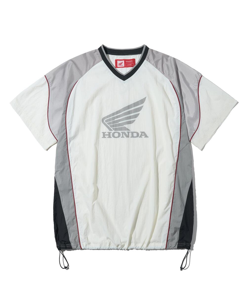 ◆24SS PHYPS X Honda Speed Track nylon T-shirt/3色◆ Speed Track nylon T-shirt Black - PHYPS HOME