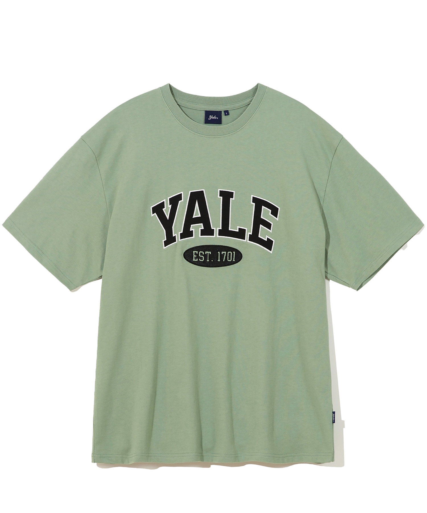 ☆YALE☆ 2 TONE ARCH TSHIRT LIGHT GRAY YEM1SS306ALG 2 TONE ARCH T-SHIRT LIGHT GRAY - PHYPS HOME