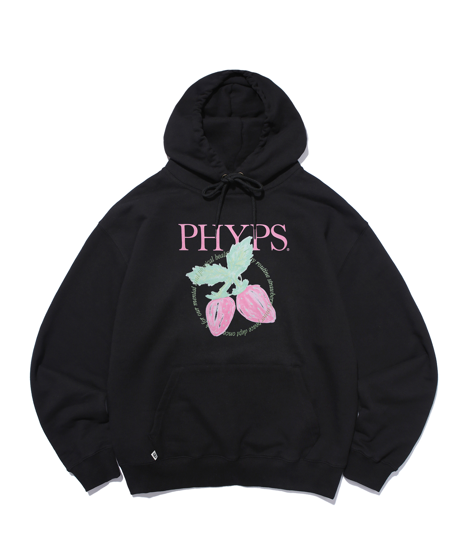 ★韓国の人気★【PHYPS】★STRAWBERRY HOODI.E★パーカー★ ☆韓国の人気☆【PHYPS】☆STRAWBERRY HOODI.E☆パーカー