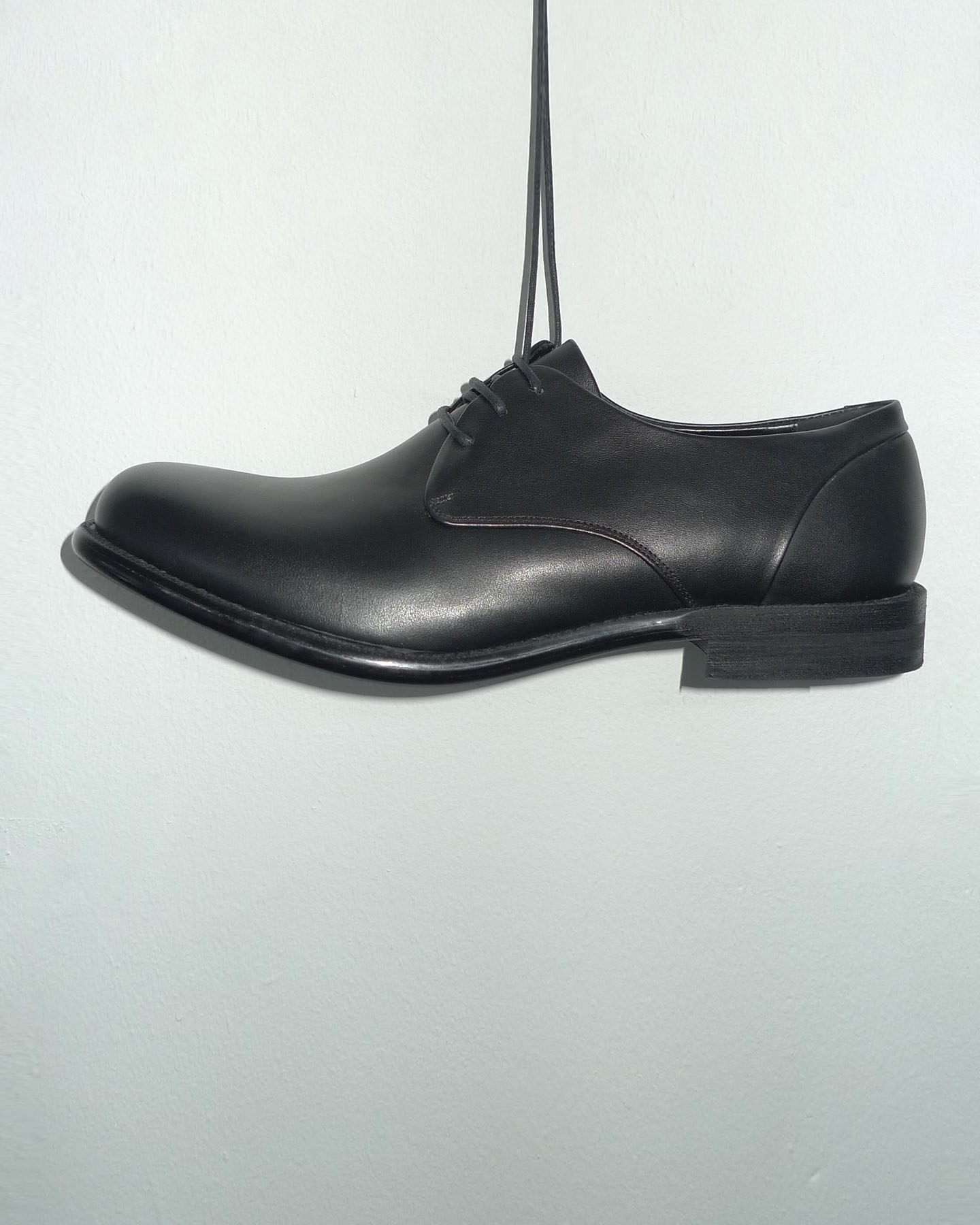 black derby shoes