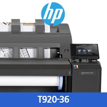 HP 디자인젯 T920-36인치(A0) 플로터임대(리싸이클)