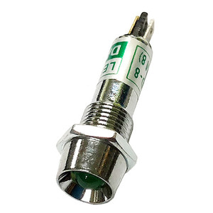 (5430번) 8파이 DC12V 녹색 LED 램프