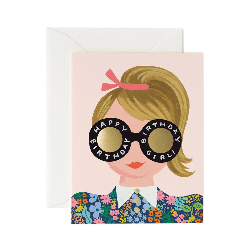 라이플페이퍼 Meadow Birthday Girl Card 생일 카드