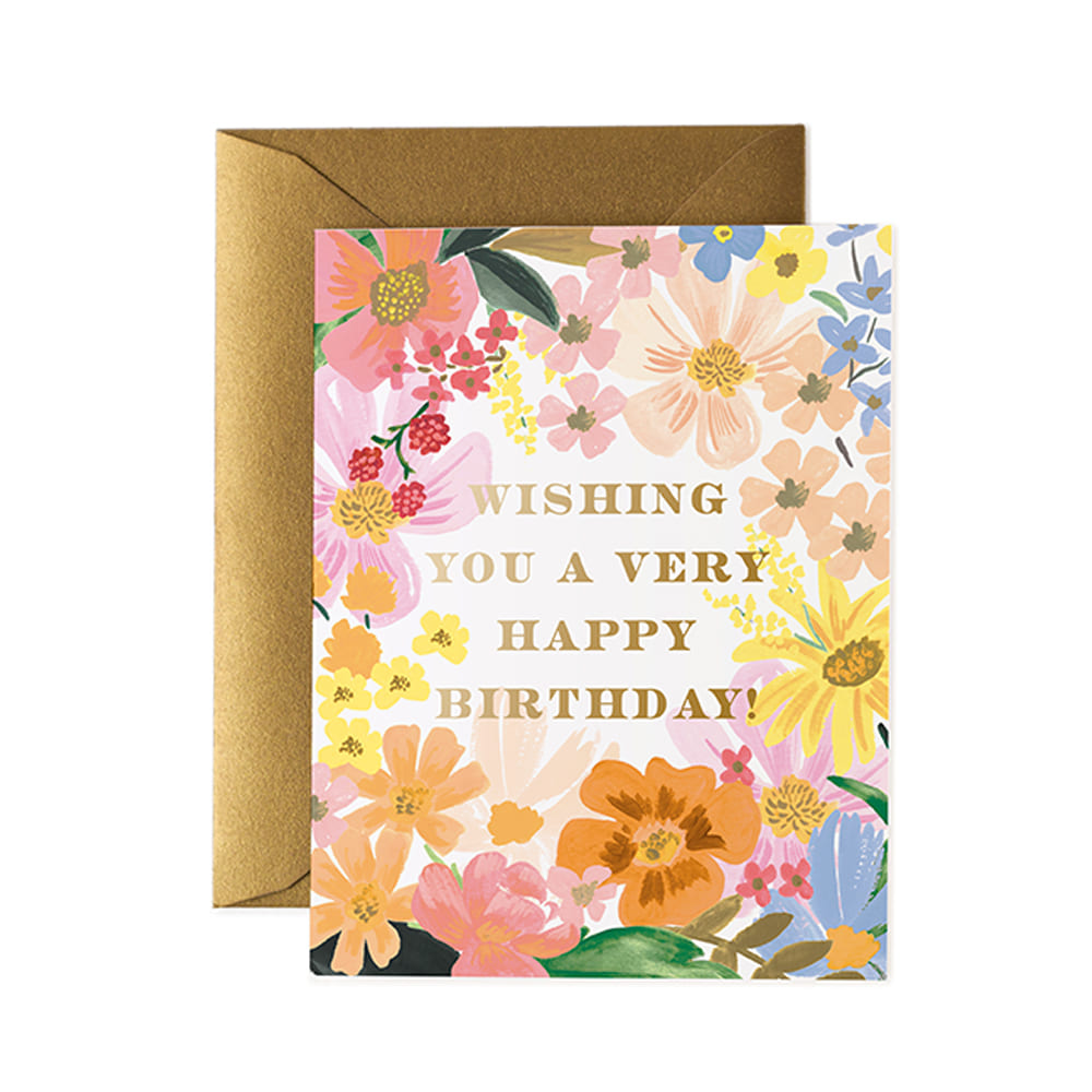 라이플페이퍼 Marguerite Birthday Card 생일 카드