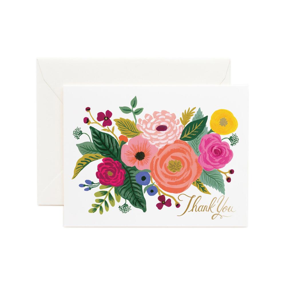 라이플페이퍼 Juliet Rose Thank You Card 감사 카드