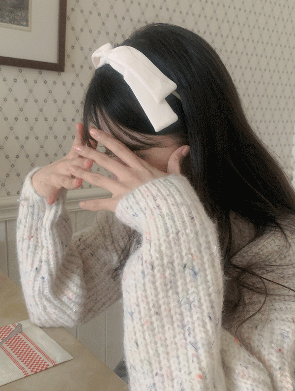bunny velvet hairband / 바니 벨벳 헤어밴드 (4color)