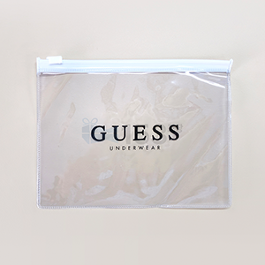 PVC 슬라이드지퍼백 (GUESS)