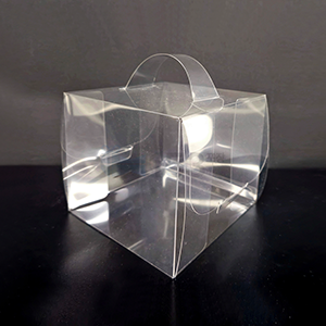 PET 투명 사각 케이크상자 / 투명 정사각 케이크 박스,153포장