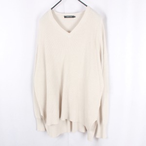 AMERICAN HOLIC Loose Fit Cotton Knit