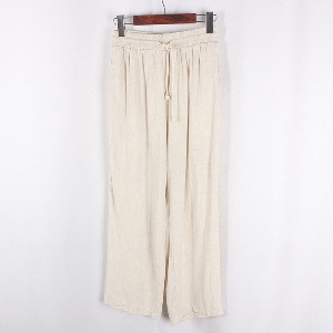 Re:EDIT Wide Fit Linen Pants