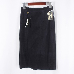 DENNY MERIGGI Suede(Leather) Vintage Skirt(미사용품/Made in Italy)