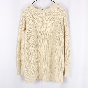 AMERICAN HOLIC Slit Detail Cotton Knit